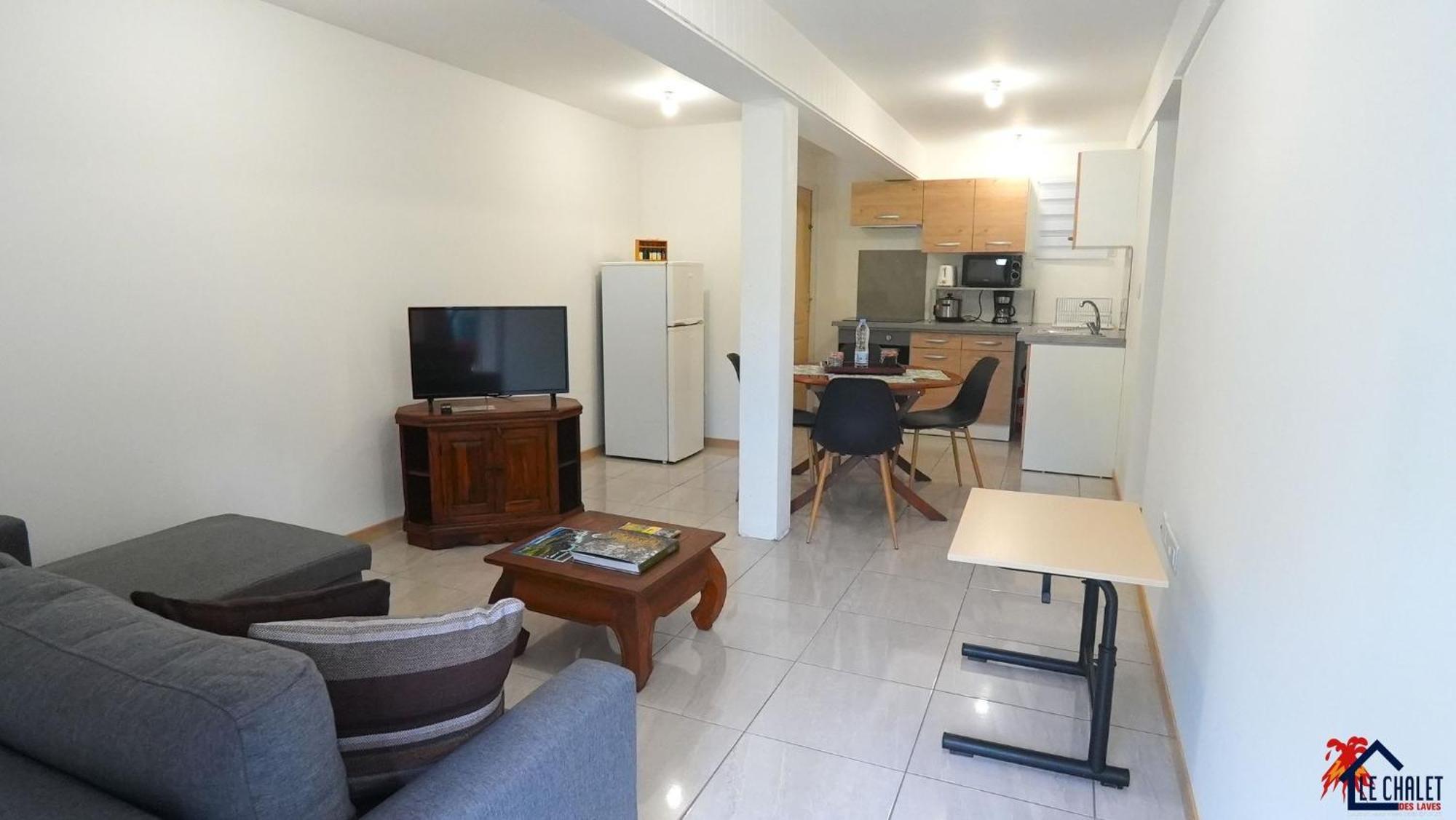 Chalet Des Laves Sainte-Rose Esterno foto